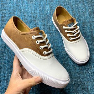 Sperry Top Sider Cloud CVO Leather Sneakers White